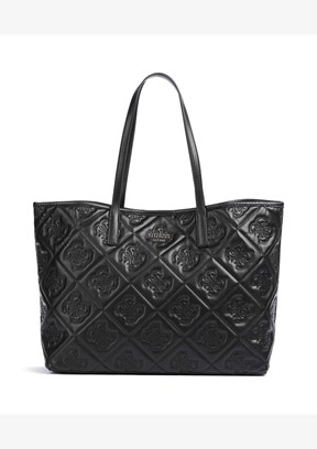 GUESS VIKKY II LARGE TOTE - HWQM9318290 Kadın Siyah El Çantası