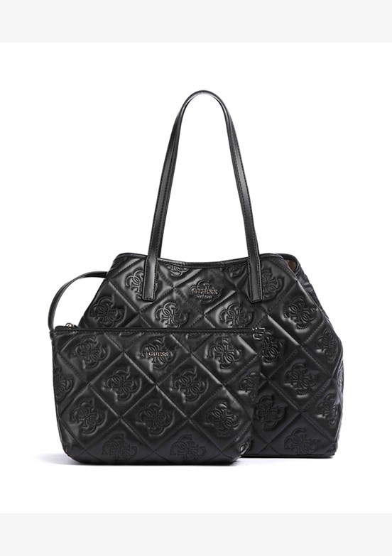 GUESS VIKKY II LARGE TOTE - HWQM9318290 Kadın Siyah El Çantası