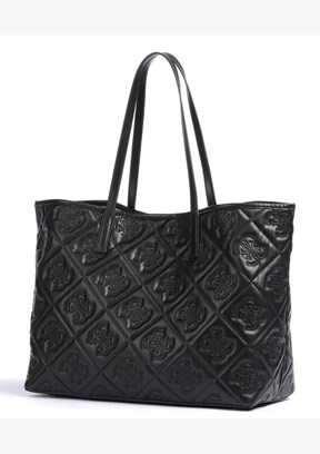 GUESS VIKKY II LARGE TOTE - HWQM9318290 Kadın Siyah El Çantası