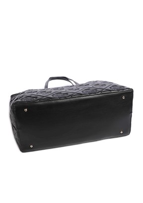GUESS VIKKY II LARGE TOTE - HWQM9318290 Kadın Siyah El Çantası