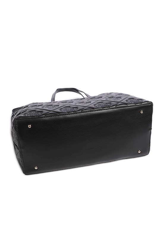 GUESS VIKKY II LARGE TOTE - HWQM9318290 Kadın Siyah El Çantası