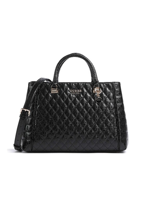 GUESS YARMILLA LUXURY SATC - HWGG9322060 Kadın Siyah El Çantası