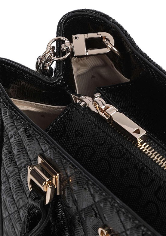 GUESS YARMILLA LUXURY SATC - HWGG9322060 Kadın Siyah El Çantası
