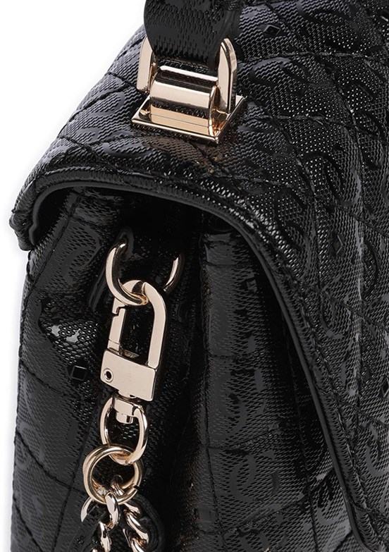 GUESS YARMILLA TOP HANDLE - HWGG9322200 Kadın Siyah El Çantası