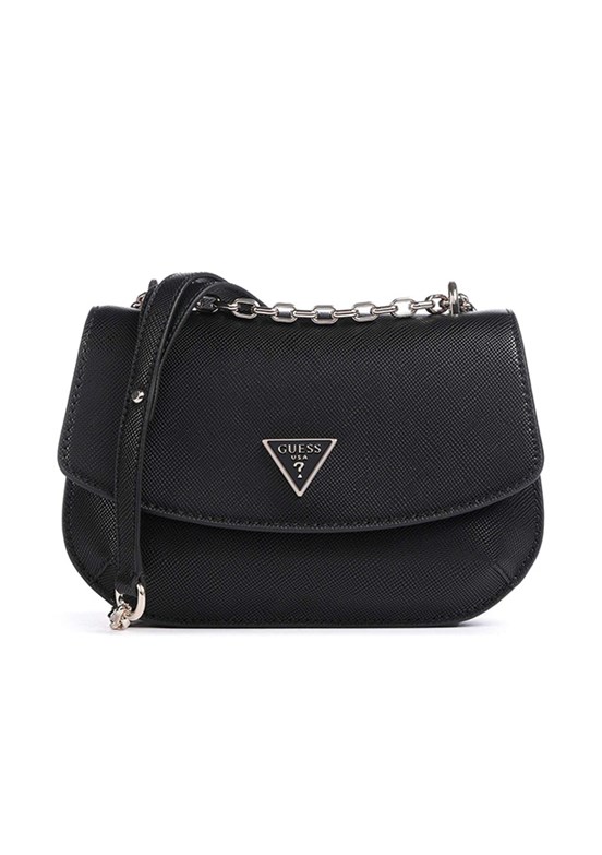 GUESS ILIA CONVERTIBLE XBO - HWVG8569210 Kadın Siyah Omuz Çantası