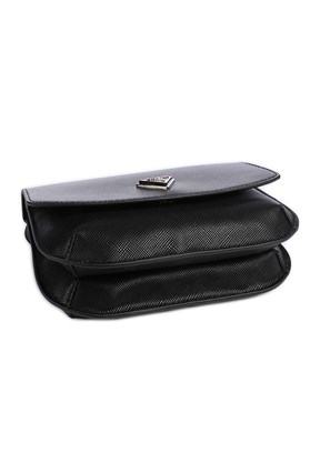 GUESS ILIA CONVERTIBLE XBO - HWVG8569210 Kadın Siyah Omuz Çantası