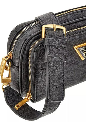 GUESS COSETTE CAMERA CROSS - HWVA9222140 Kadın Siyah Çapraz Çanta