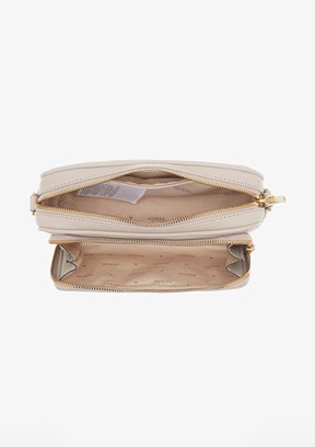 GUESS COSETTE CAMERA CROSS - HWVA9222140 Kadın Krem Çapraz Çanta