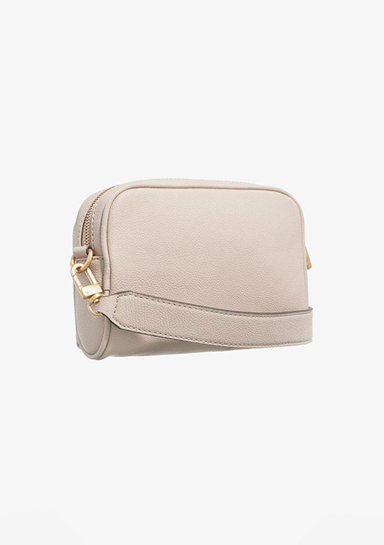 GUESS COSETTE CAMERA CROSS - HWVA9222140 Kadın Krem Çapraz Çanta