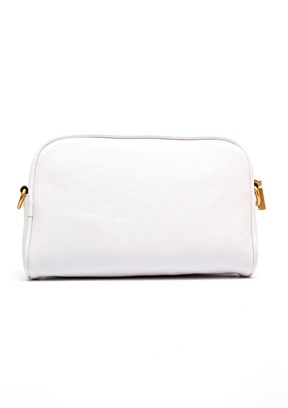 GUESS COSETTE CAMERA CROSS - HWVA9222140 Kadın Beyaz Çapraz Çanta