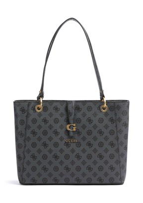 GUESS KUBA NOEL TOTE - HWPA9329250 Kadın Antrasit El Çantası