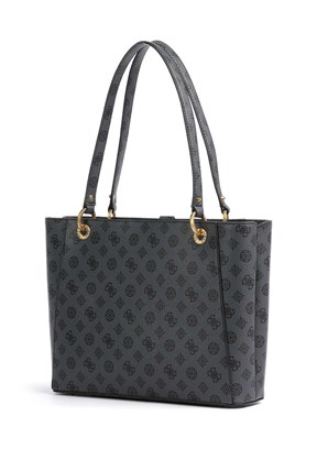 GUESS KUBA NOEL TOTE - HWPA9329250 Kadın Antrasit El Çantası