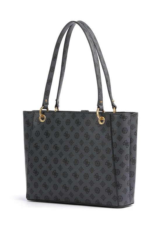 GUESS KUBA NOEL TOTE - HWPA9329250 Kadın Antrasit El Çantası