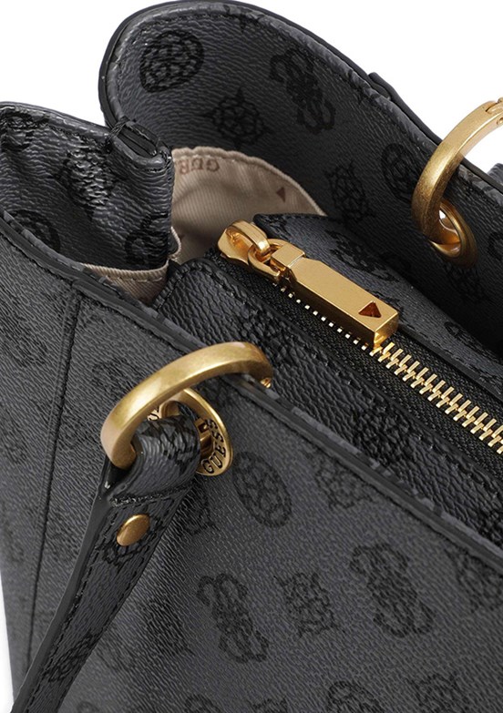 GUESS KUBA NOEL TOTE - HWPA9329250 Kadın Antrasit El Çantası