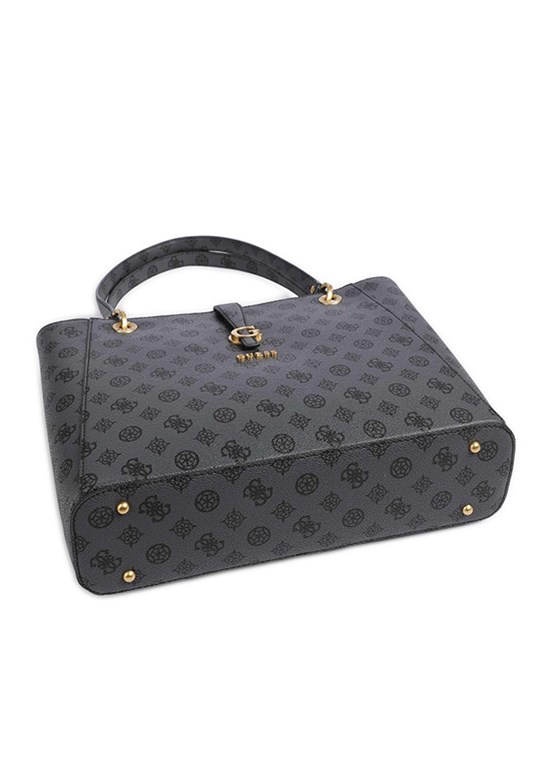 GUESS KUBA NOEL TOTE - HWPA9329250 Kadın Antrasit El Çantası