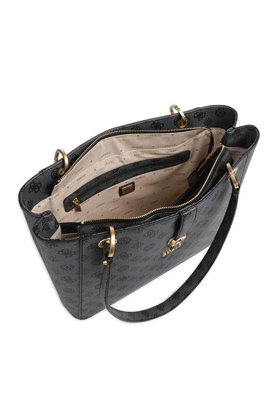 GUESS KUBA NOEL TOTE - HWPA9329250 Kadın Antrasit El Çantası