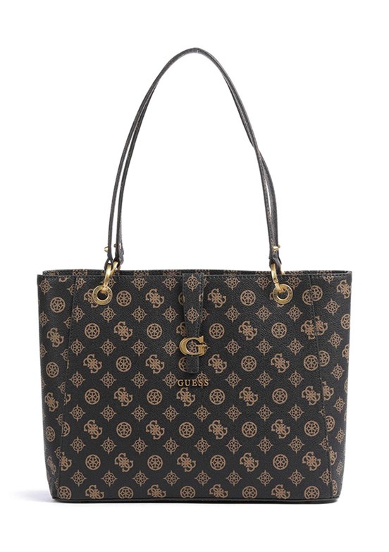 GUESS KUBA NOEL TOTE - HWPA9329250 Kadın Kahverengi El Çantası