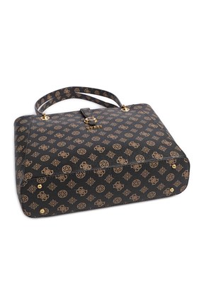GUESS KUBA NOEL TOTE - HWPA9329250 Kadın Kahverengi El Çantası
