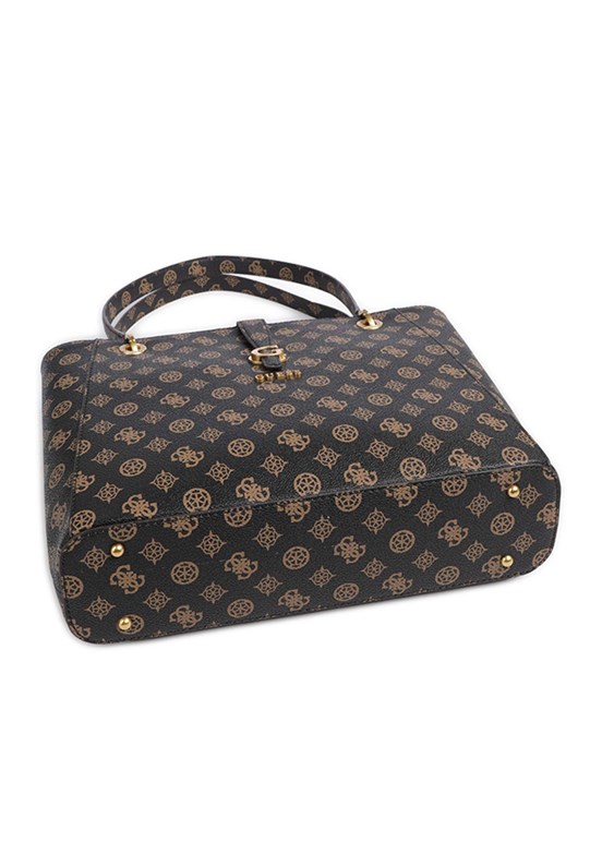 GUESS KUBA NOEL TOTE - HWPA9329250 Kadın Kahverengi El Çantası