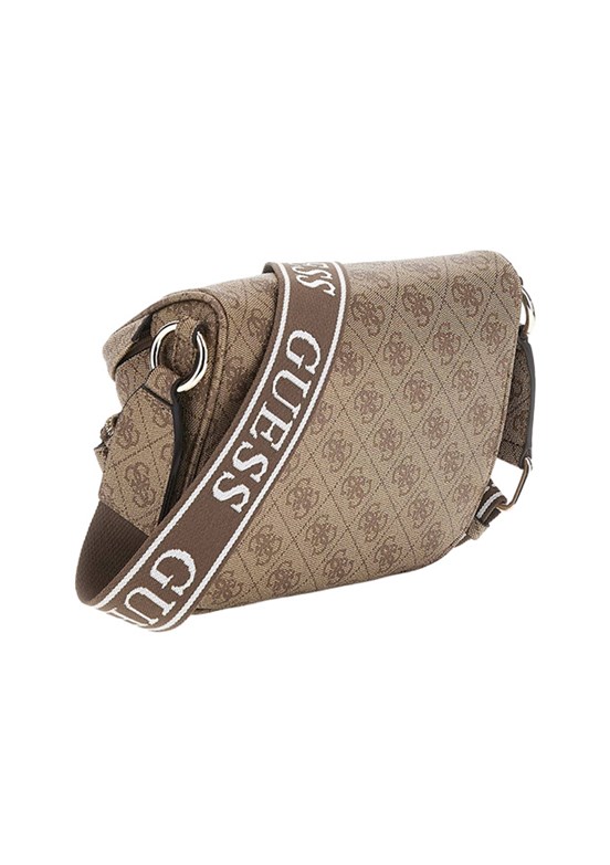 GUESS POWER PLAY SLING - HWSL9006800 Kadın Kahverengi Çapraz Çanta