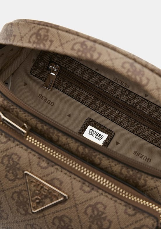 GUESS POWER PLAY SLING - HWSL9006800 Kadın Kahverengi Çapraz Çanta