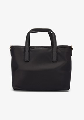 GUESS LATONA MINI TOTE - HWYY9211750 Kadın Siyah El Çantası