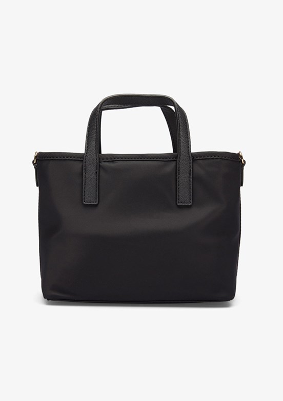 GUESS LATONA MINI TOTE - HWYY9211750 Kadın Siyah El Çantası