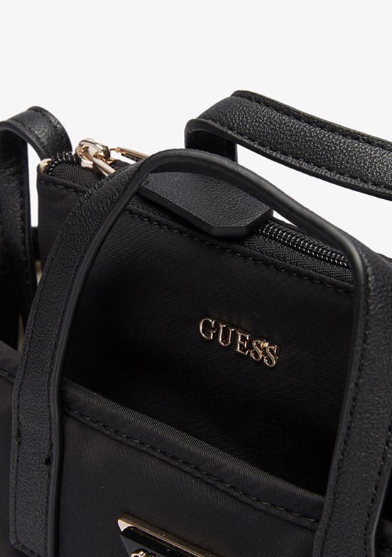 GUESS LATONA MINI TOTE - HWYY9211750 Kadın Siyah El Çantası