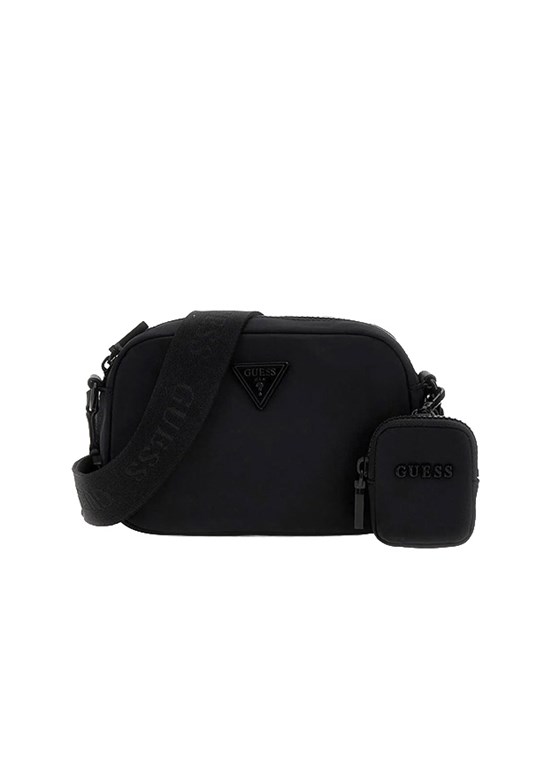 GUESS LATONA SLING - HWYP9211800 Kadın Siyah Çapraz Çanta