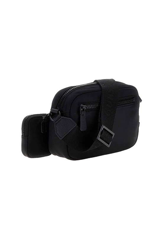 GUESS LATONA SLING - HWYP9211800 Kadın Siyah Çapraz Çanta