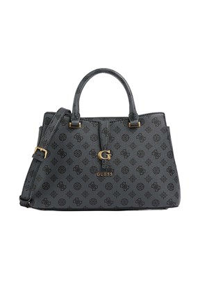 GUESS KUBA TRI COMPARTMENT - HWPA9329060 Kadın Antrasit El Çantası