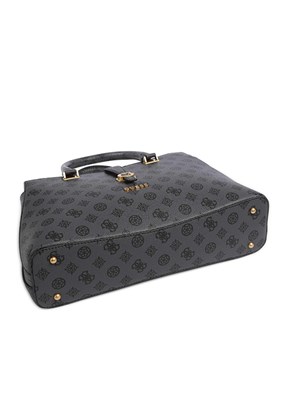 GUESS KUBA TRI COMPARTMENT - HWPA9329060 Kadın Antrasit El Çantası