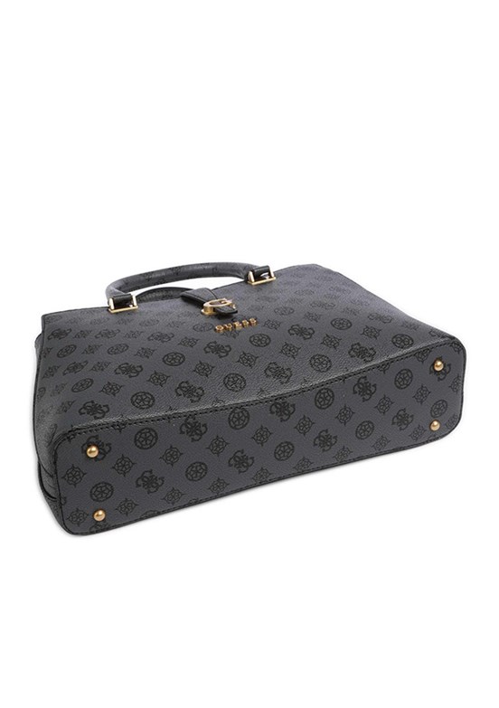 GUESS KUBA TRI COMPARTMENT - HWPA9329060 Kadın Antrasit El Çantası