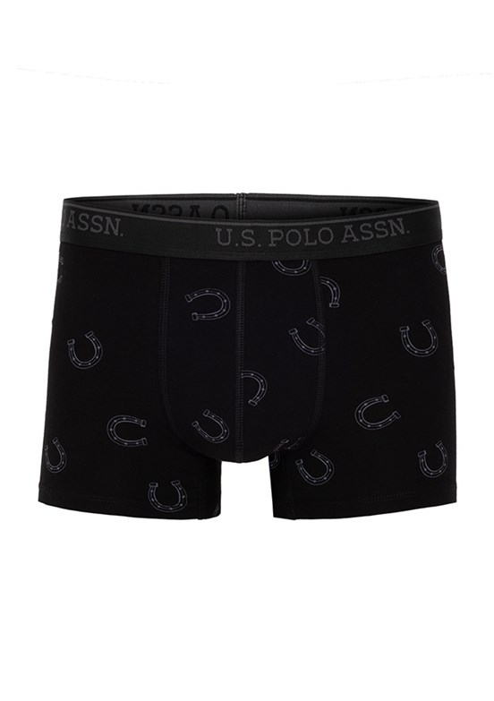 US POLO ASSN Antrasit Erkek Boxer