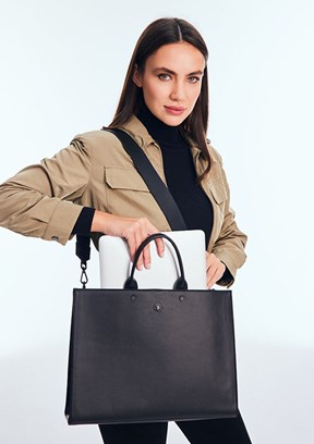 US POLO ASSN Siyah Kadın Kol Çantası