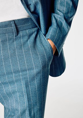 PİERRE CARDİN Mavi Erkek Ultra Slim Takım Elbise