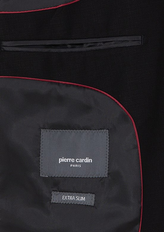 PİERRE CARDİN Siyah Erkek Ultra Slim Takım Elbise