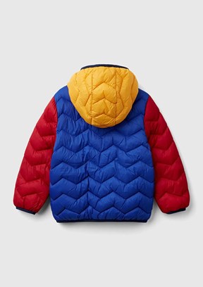 Benetton Mavi Erkek Bebek Şişme Mont