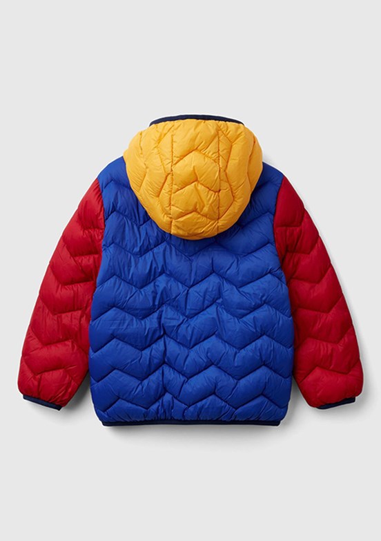 Benetton Mavi Erkek Bebek Şişme Mont
