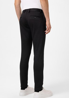 BACKANDBOND Siyah Erkek Chino Pantolon
