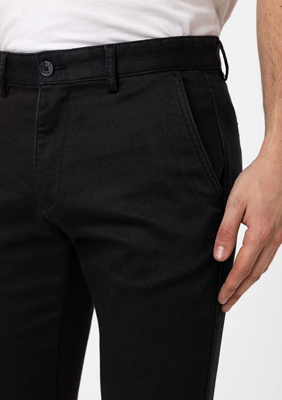 BACKANDBOND Siyah Erkek Chino Pantolon
