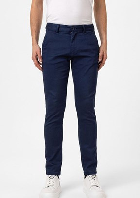 BACKANDBOND Lacivert Erkek Chino Pantolon