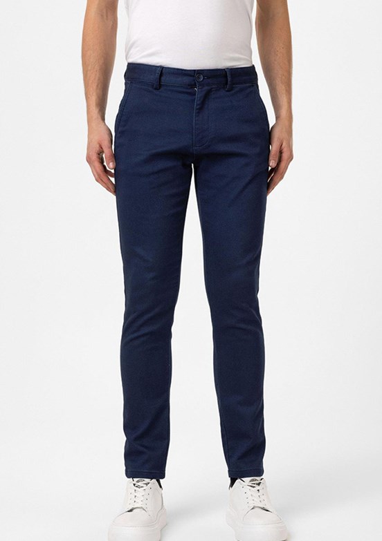 BACKANDBOND Lacivert Erkek Chino Pantolon