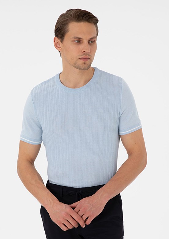 PIERRE CARDIN Çok Renkli Erkek Slim Kazak