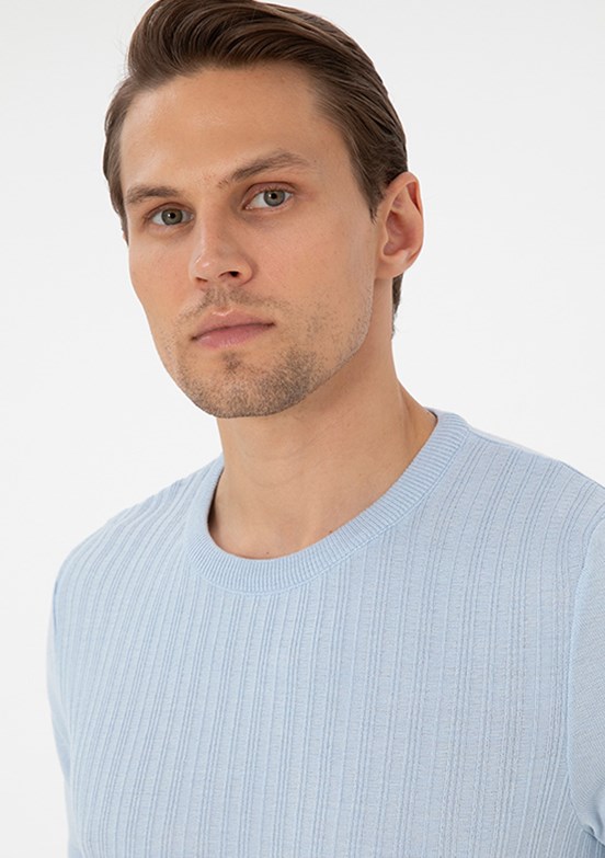 PIERRE CARDIN Çok Renkli Erkek Slim Kazak