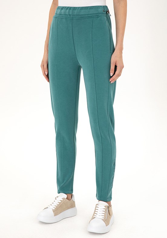 PIERRE CARDIN Yeşil Kadın Regular Pantolon