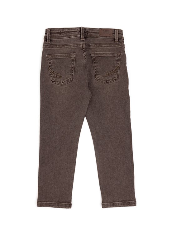 US POLO ASSN Kahverengi Erkek Slim Jean Pantolon