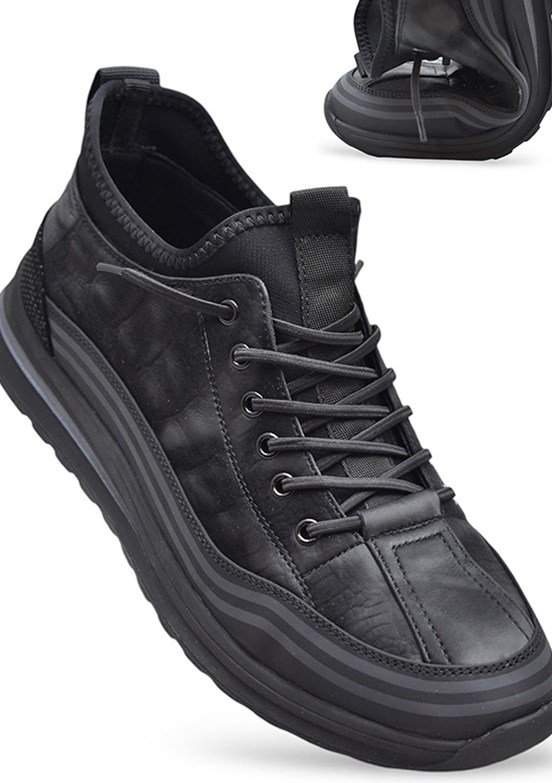 GUJA - 24K548 Erkek Siyah Casual Ayakkabı