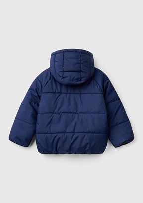 BENETTON Lacivert Erkek Bebek Baskılı Mont