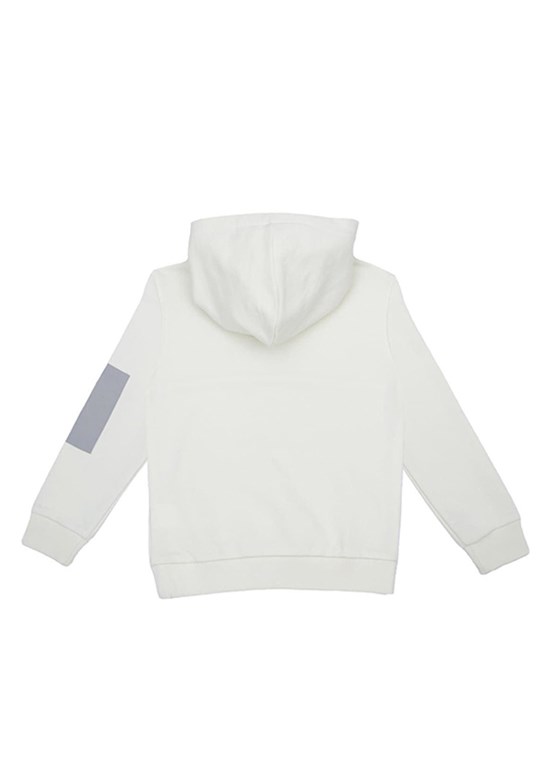 BENETTON Beyaz Erkek Çocuk Baskılı Sweatshirt